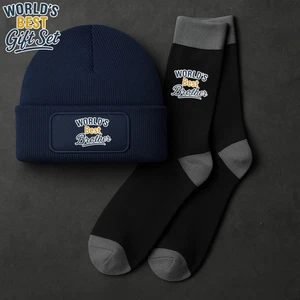 Miglior fratello regalo calze berretto cappello regalo compleanno Natale ricordo - Foto 1 di 42