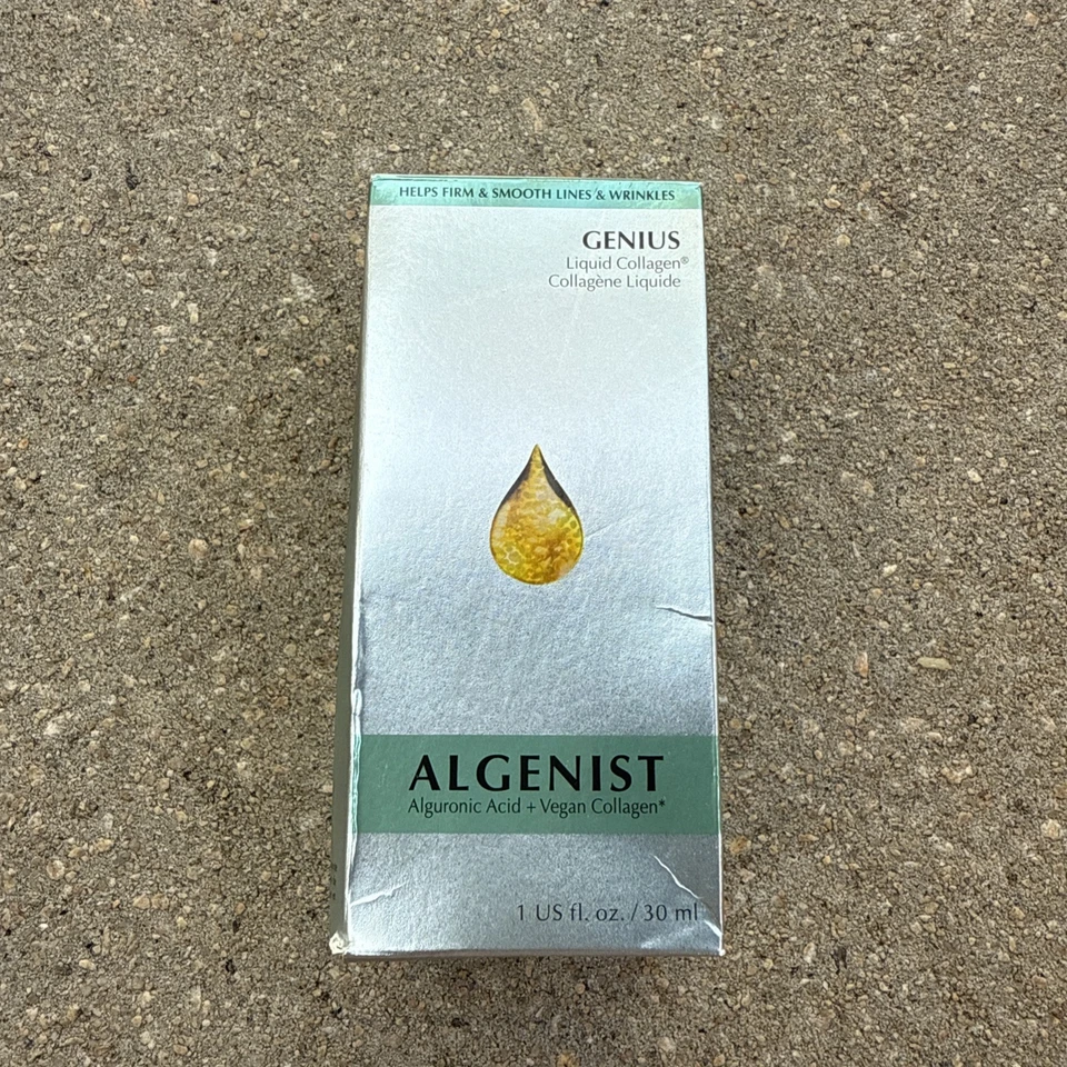 ALGENIST GENIUS Liquid Vegan Collagen 1 fl. oz.     NEW IN BOX - Image 1 of 1