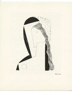 Henri Laurens (Zeichnung) gedruckt 1924 - Bild 1 von 1