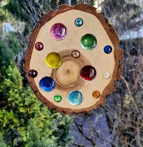 Sonnenfänger Lichtfänger "Walnuss"Deko Fenster Balkon Frühling Sommer Gartendeko - Bild 1 von 1