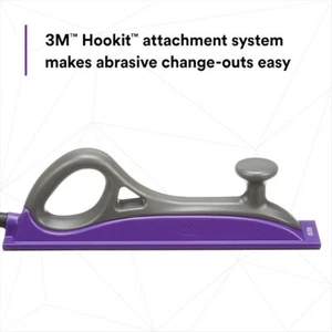 3M 05209 Hookit 70 mm x 396 mm blocco levigatura privo di polvere, strumento 5209 F applicabile - Foto 1 di 2