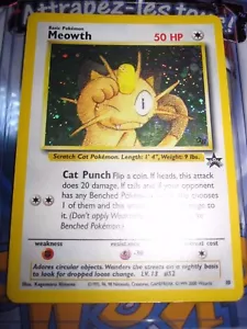 POKEMON NEUF PROMO MEOWTH PROMO 10 GAME BOY MINT BLACK STAR RARE HOLO ENGLISH - Bild 1 von 2