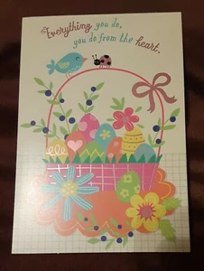 Lote de 7 tarjetas de Pascua de Heartline Greetings todas iguales nuevas - Libro de recortes de manualidades - Imagen 1 de 6