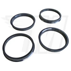 4x centering ring 65.1 mm - 72.6 mm for many rim and car manufacturers - Picture 1 of 2
