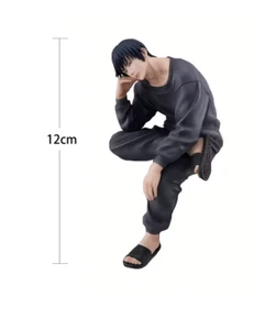Anime JJK figures Toji Fushiguro Sitting Pose Model Action Figure 12cm - Picture 1 of 1