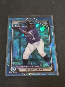 Robert Calaz 2024 1st Bowman Chrome Sapphire #BCP-131 Colorado Rockies - Bild 1 von 2