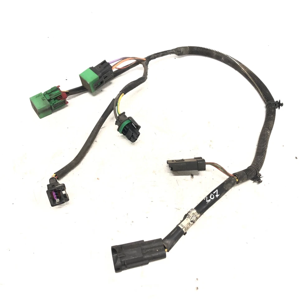 PEUGEOT 207 ENGINE RADIATOR COOLING FAN MOTOR WIRING LOOM CABLE #RF - Image 1 of 2