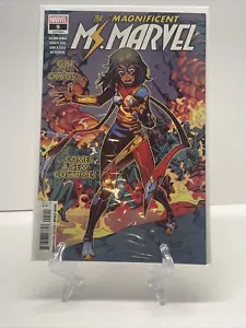 Magnifica Ms. Marvel #5 (2019) 1° App Stormranger quasi nuova - Foto 1 di 11