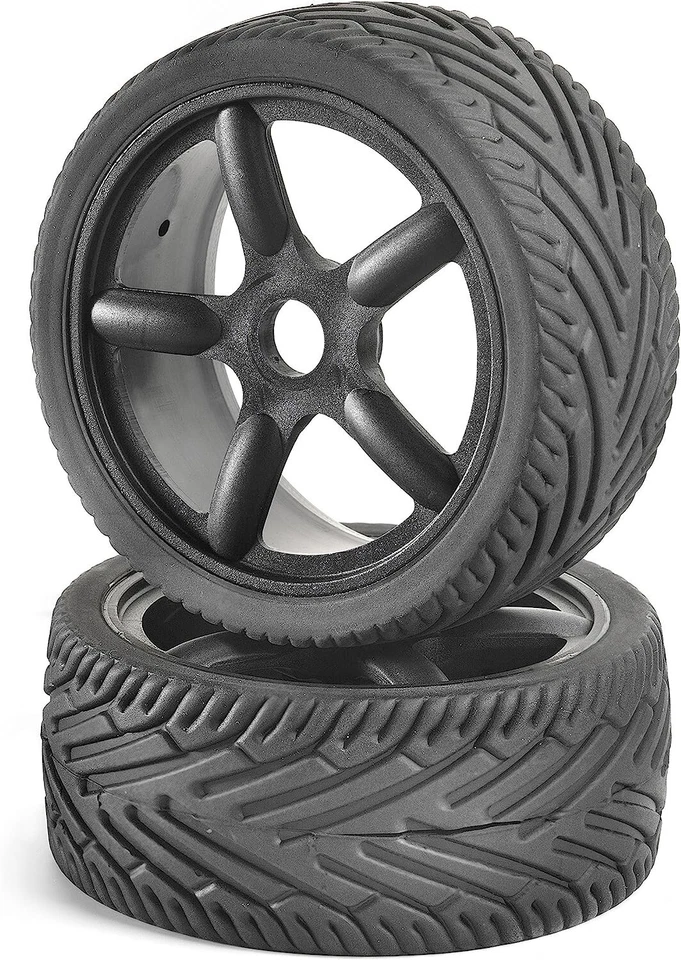 500205569 Carson - On-Road Reifen-/ Felgen-Set. 1:8 - Bild 1 von 1