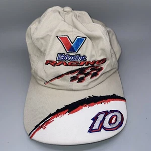 Valvoline Johnny Benson 10 NASCAR Racing Hat Signed Autograph Sports Design - Picture 1 of 3