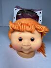 Vintage Sweet Love Kids Vinyl Doll Head Yarn Head With Box