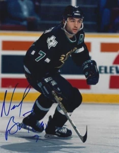 Autographed NEAL BROTEN  Dallas Stars 8x10 photo - COA - Picture 1 of 1