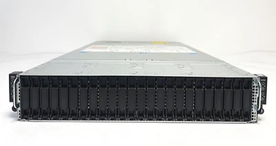 Dell C6400 w/4x C6420 8x Gold 6152 176-Cores 1TB RAM 16x 1.2TB 12G 10k 2U Server - Image 1 of 4