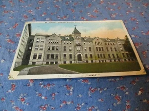 Old Postcard 1924 London Ont Canada St. Joseph's Hospital - Picture 1 of 2