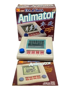 Vintage 1987 Etch A Sketch Animator By Ohio Art Tested Complete in Box w/Manual - Picture 1 of 20