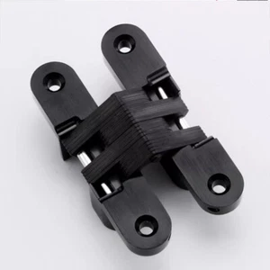 Cabinet Invisible / Hidden Hinge / Concealed Mortice / Various Model / Black - Picture 1 of 8