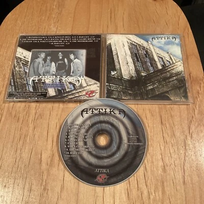 Attika s/t 1988 debut +2 CD 2003 remaster savatage metal church crimson glory Foto 1 de 4