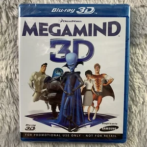 Megamind 3D Blu-Ray 3D 2011 Release DreamWorks Animation Movie - Picture 1 of 9