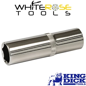 King Dick Deep Socket SD 1/4" Drive Metric 6 Point Durable - Picture 1 of 2