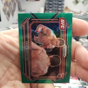 2023 Panini Prizm UFC Green Prizm Caio Borralho Rc # 68