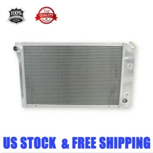For 77-82 Chevy Corvette Manual MT 3Row Aluminum Cooling Radiator Replacement V8 - Bild 1 von 9