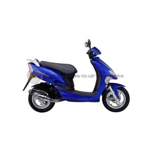 KYMCO TOP BOY 50 OFF FULL SYSTEM EXHAUST LEOVINCE HAND MADE TT BLACK EDITION - Picture 1 of 1