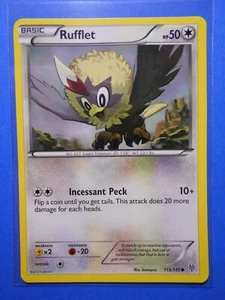 Rufflet 115/135 Pokemon card BW Plasma Storm common NM - Picture 1 of 1