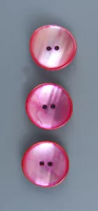 SNAIL-SHELL CLOTHING BUTTON - SET OF 3 - Picture 1 of 4