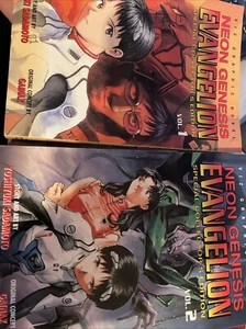 Neon Genesis Evangelion Manga Book Vol 1-7 English Sadamoto Viz Graphic - Picture 1 of 8