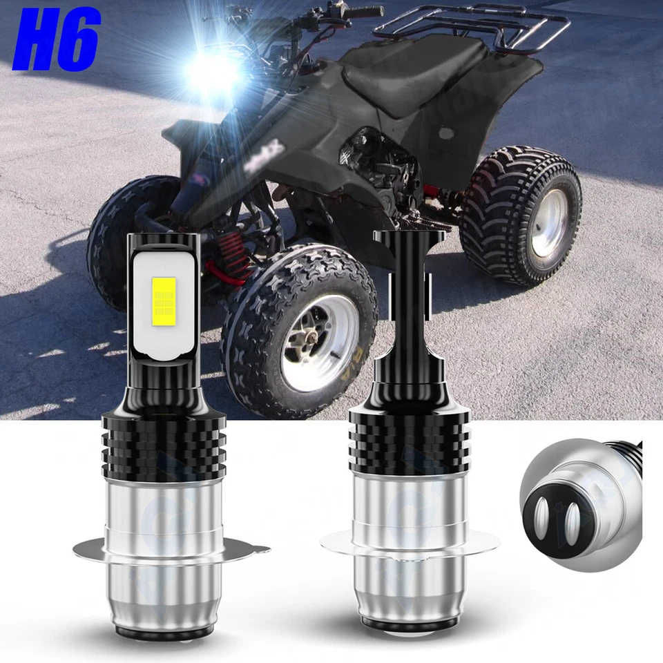 Super LED light bulb for 1987-1993 SUZUKI LT230E QUADRUNNER ATV HEADLIGHT: USA - Image 1 of 4