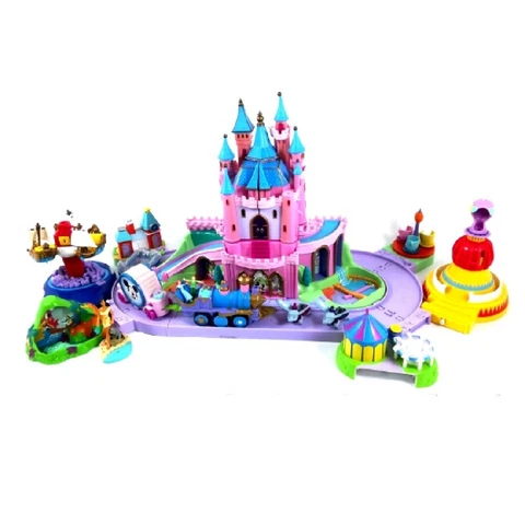 Disney Magical Miniatures MAGIC KINGDOM CASTLE Playset Polly Pocket Theme Park Cover