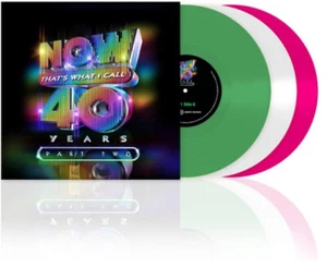 NOW That's What I Call 40 Years - Part 2 Coloured Vinyl 3LP Vinyl Set - Picture 1 of 1