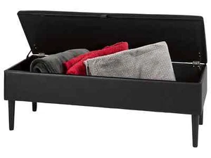 LIVARNO LIVING Sitzbank mit gepolsterter Sitzauflage B 110 x H 40 x T 40 cm NEU - Bild 1 von 7