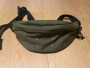 Maison Margiela Nylon Bum Bag Body Bag Green Unisex - Picture 1 of 8