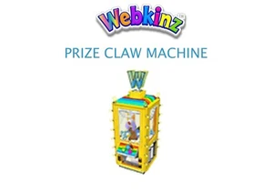 WEBKINZ PRIZE KLAW MACHINE- ESTORE PROMO PET- RARE! VIRTUAL ITEM - Picture 1 of 1