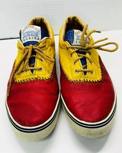 Vintage 1992 Keds Championship Series Baseball Stitch Tricolor Shoes Wmns.10M - Picture 1 of 7