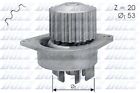 Wasserpumpe Motorkühlung Dolz C111 für Peugeot 106 ii Schrägheck 96-04
