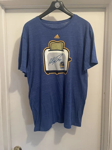 Golden State Warriors Adidas Klay Thompson Toaster T-shirt Size XL NBA Finals Cover