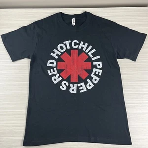 Red Hot Chili Peppers T-Shirt Medium Rock Band Official Logo Cool Tee New - Picture 1 of 2