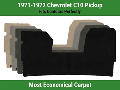 Lloyd Velourtex Front Row Carpet Mat for 1971-1972 Chevrolet C10 Pickup  - Image 1 of 4