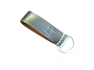 WH Koppelschlaufe Leder schwarz WH LW WK I WK II mit Stempelung - Picture 1 of 1