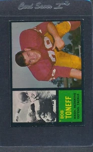 1962 Topps #172 Bob Toneff Redskins EX *435 - Foto 1 di 1