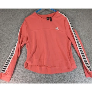 Adidas Pullover Damen Größe Extra Large Rosa Rundhals Langarm Pulli Sweater - Bild 1 von 6