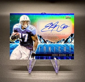 Eddie George 2024 Topps Midnight #HZS-EG Horizon Signatures Moonrise /25 SSP - Picture 1 of 2