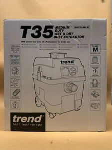 Trend T35A M Class Wet & Dry Dust Extractor 1400W 230V ***NEW AND SEALED*** - Picture 1 of 5