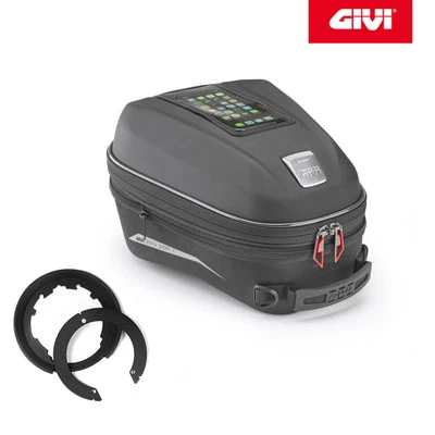 TANK BAG 15L ST612+ + FLANGE [GIVI] SUZUKI SV 650 S 2006 2007 2008 - Image 1 of 4