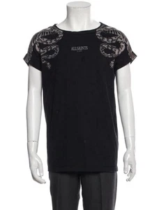 All Saint Mens T-shirt With Roll Up Short Sleeve Design - Picture 1 of 3