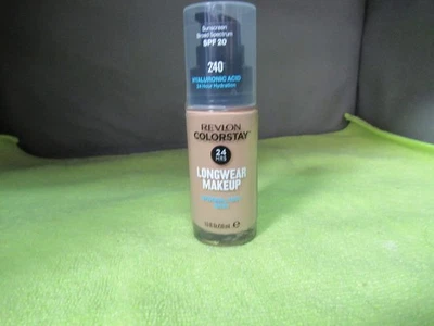 Revlon ColorStay LONGWEAR Foundation - 240 MEDIUM BEIGE - NEW EXACT BOTTLE STYLE - Image 1 of 3