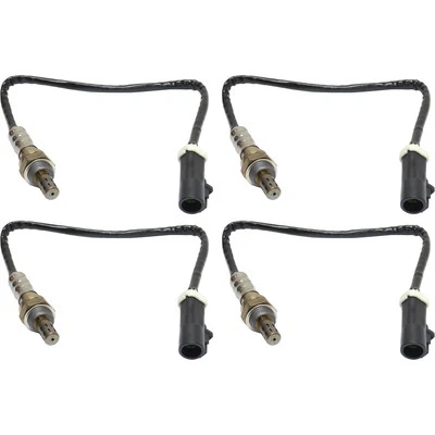 O2 Oxygen Sensors Set of 4 DOWNSTREAM for Econoline Van Pickup E150 E250 E350 - Image 1 of 4