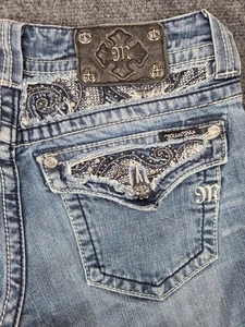 Miss Me Jeans Womens 29 Blue Boot Stretch JP5002B61 - Bild 1 von 9